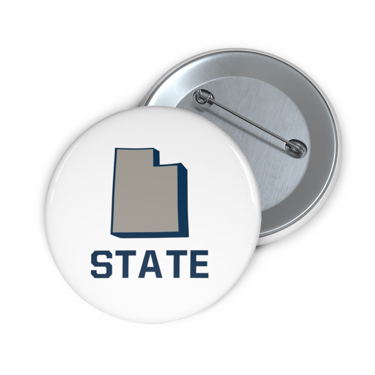 Utah State Pin Buttons