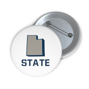 Utah State Pin Buttons