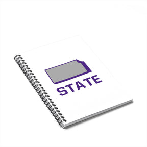 Kansas State Spiral Notebook - Ruled Line