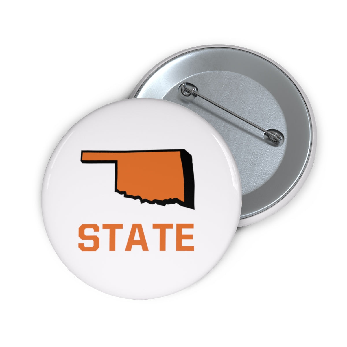 Oklahoma State Pin Buttons