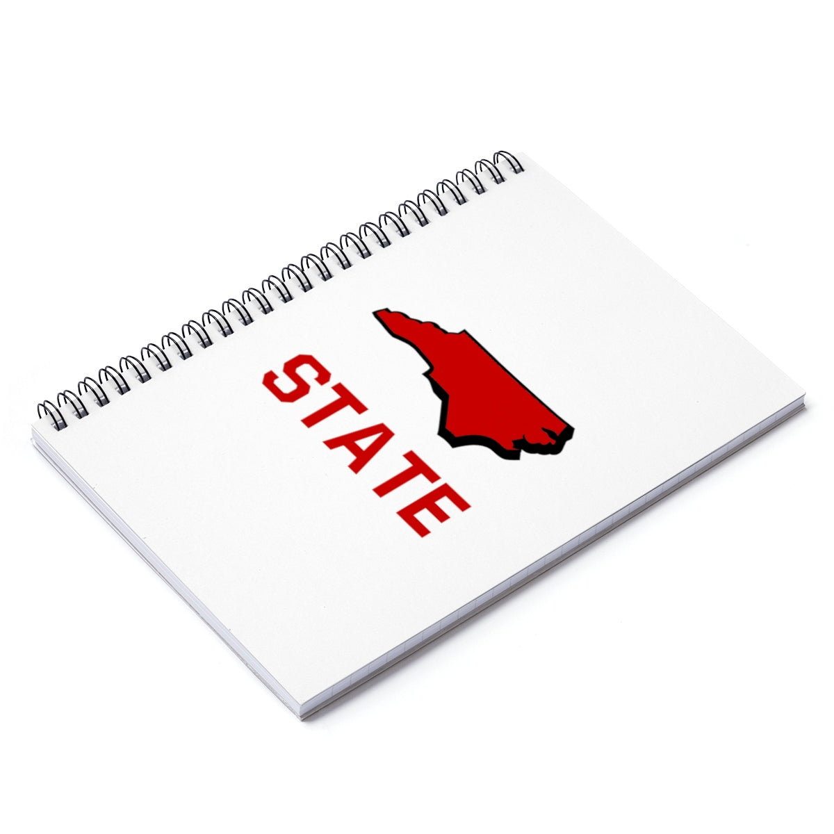 North Carolina State Spiral Notebook - Ruled Line