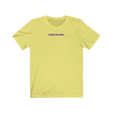 Yellow Thank You Kobe Short Sleeve Tee