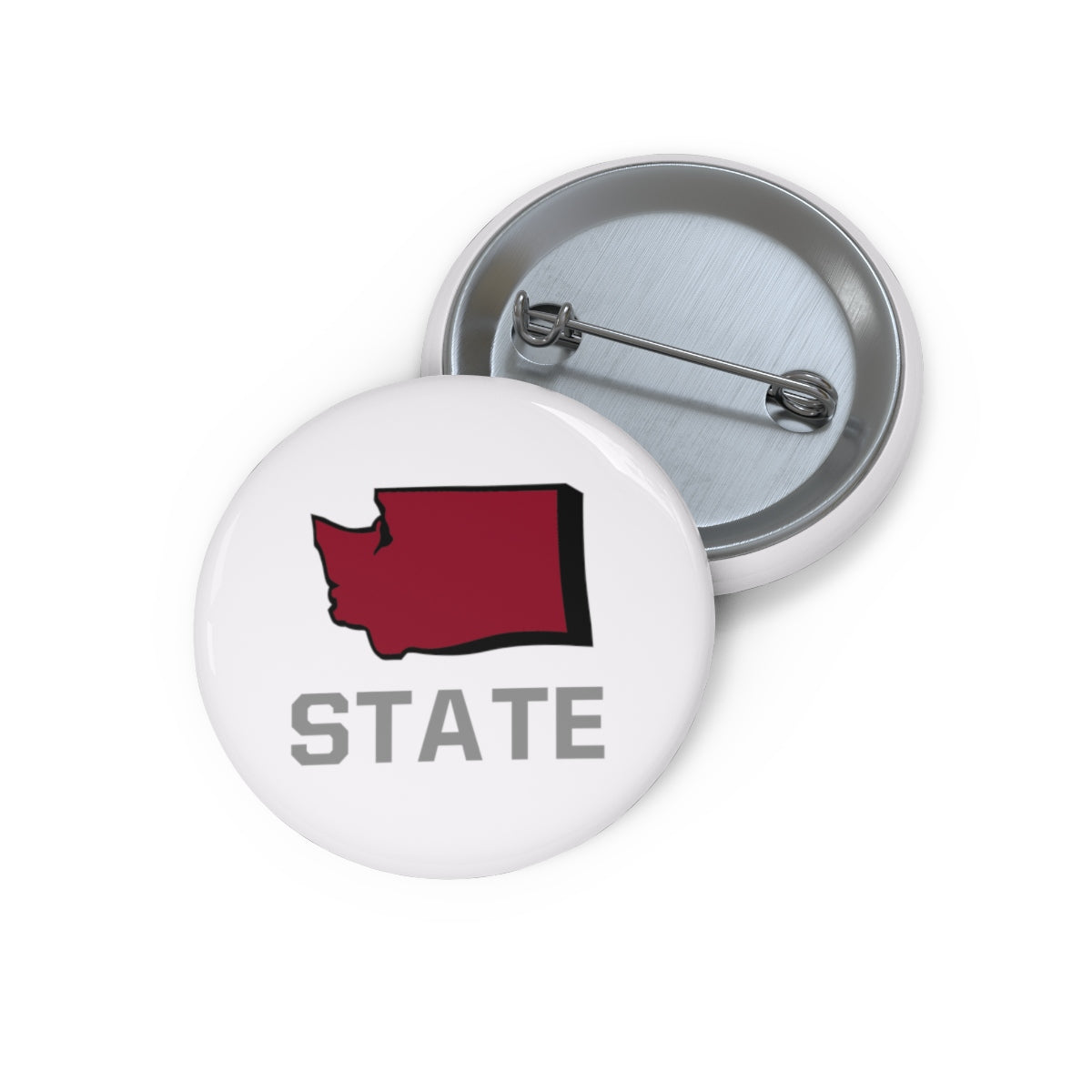 Washington State Pin Buttons