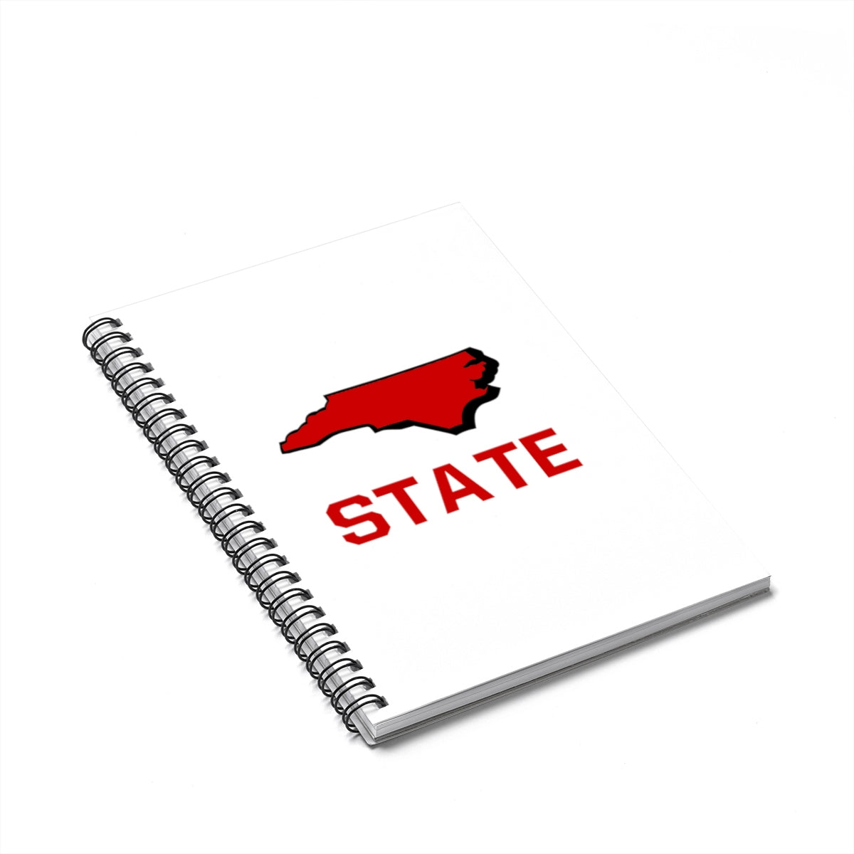 North Carolina State Spiral Notebook - Ruled Line