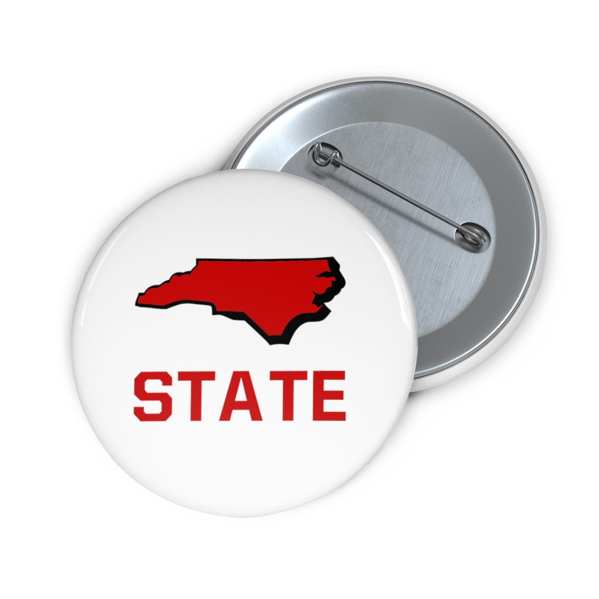 North Carolina State Pin Buttons