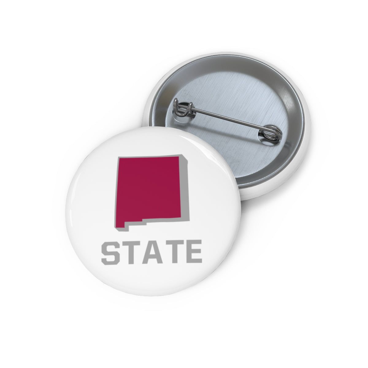 New Mexico State Pin Buttons