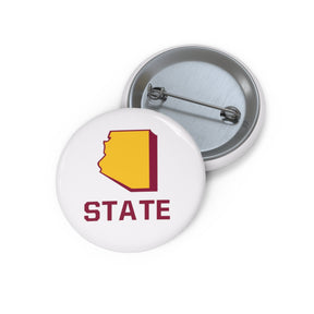 Arizona State Pin Buttons