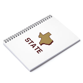 Texas State Spiral Notebook - Ruled Line