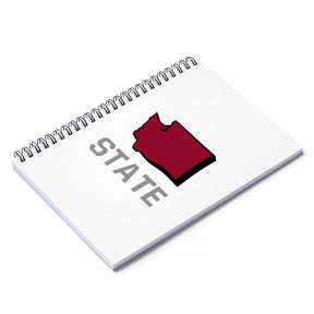 Washington State Spiral Notebook - Ruled Line