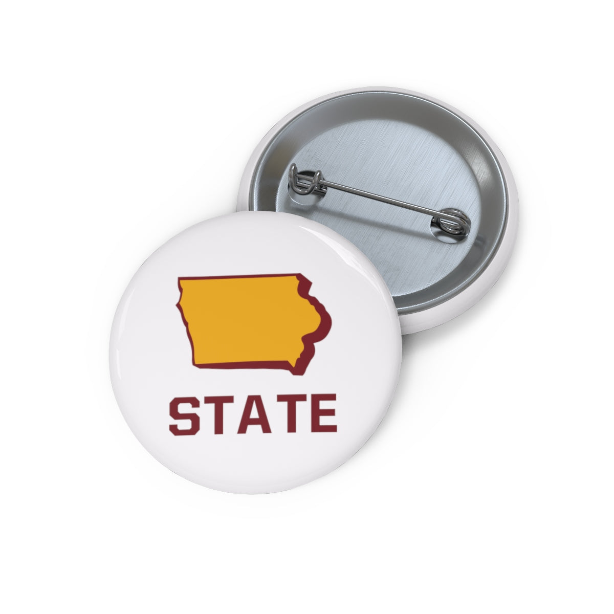 Iowa State Pin Buttons