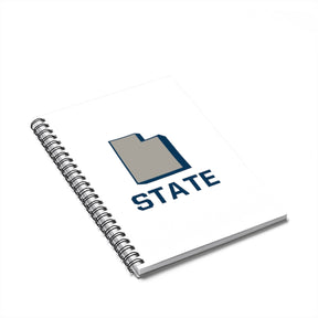 Utah State Spiral Notebook - Ruled Line