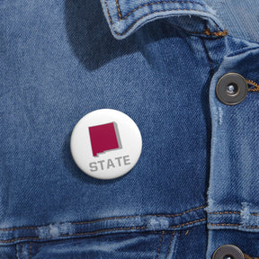 New Mexico State Pin Buttons