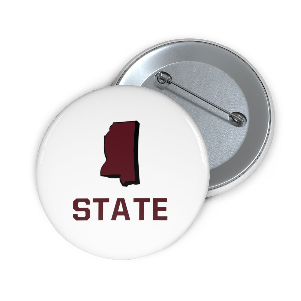 Mississippi State Pin Buttons