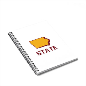 Iowa State Spiral Notebook - Ruled Line