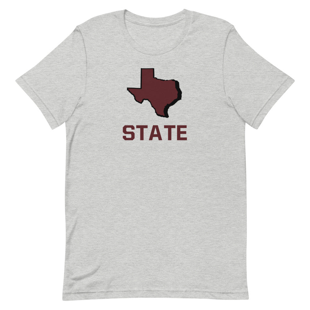 Texas State Short-Sleeve Unisex T-Shirt