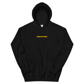 Black Thank You Kobe Yellow Unisex Hoodie