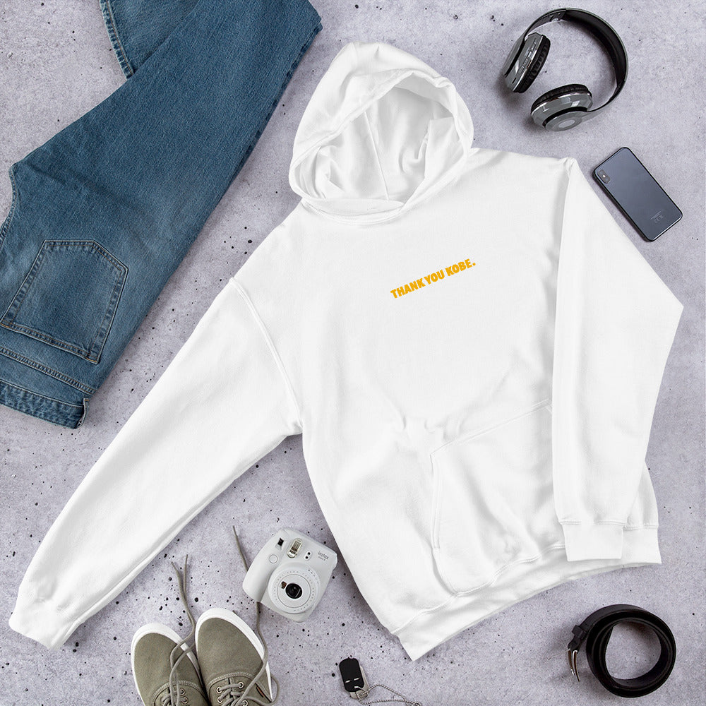 Thank You Kobe Yellow Unisex Hoodie