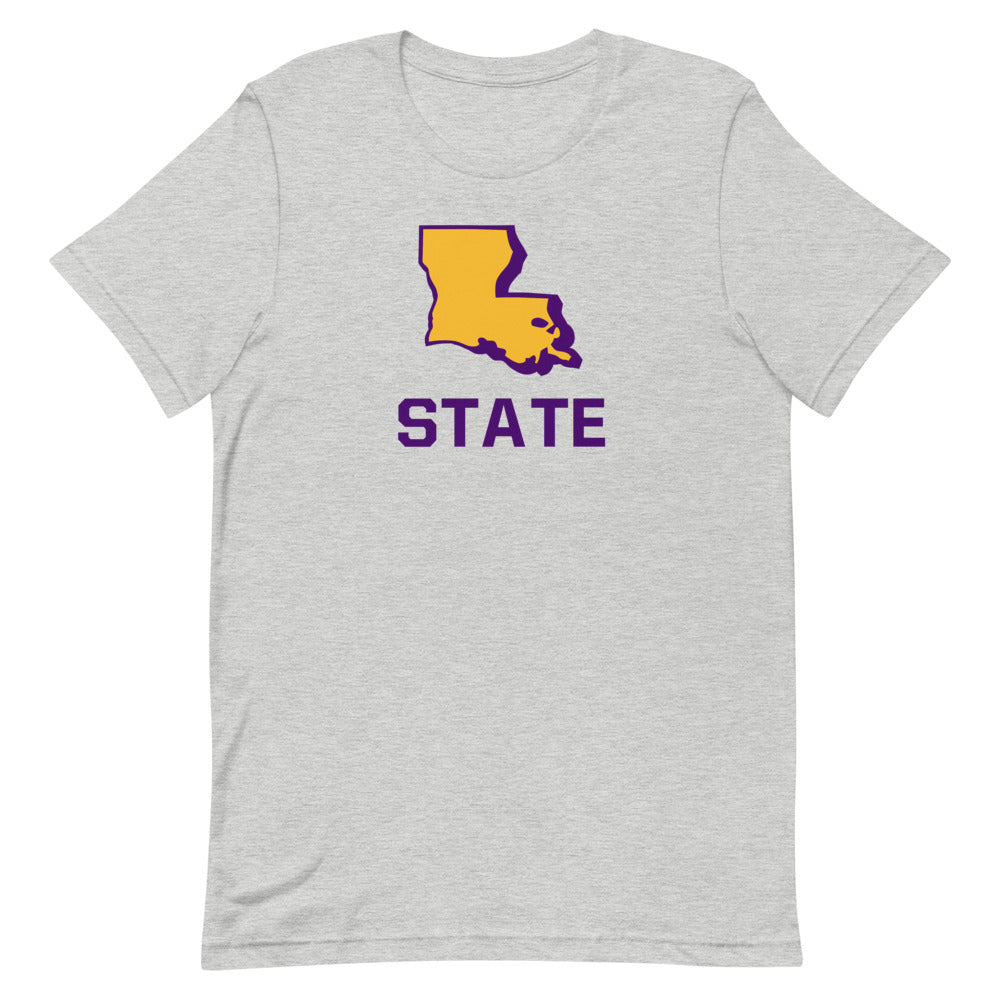 Louisiana State Short-Sleeve Unisex T-Shirt