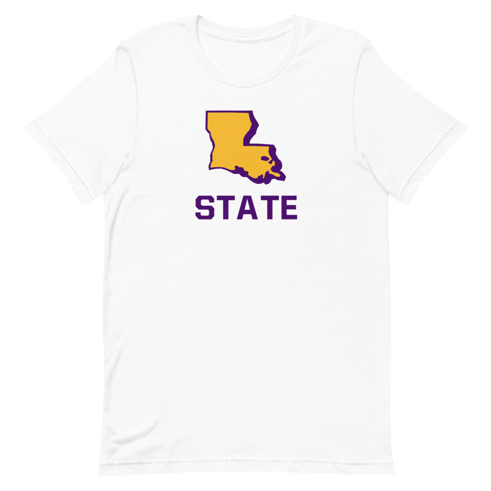 Louisiana State Short-Sleeve Unisex T-Shirt